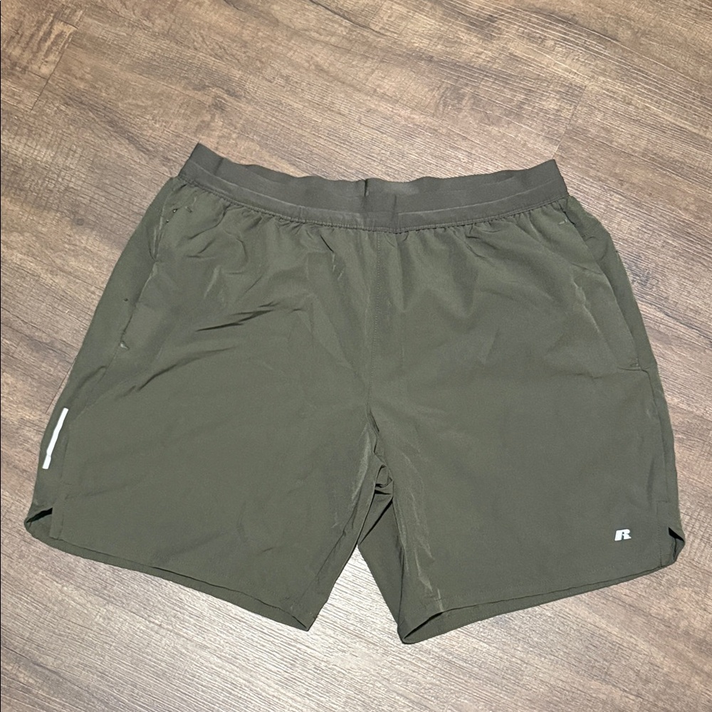 Russell Athletic Dark Green Men's Shorts